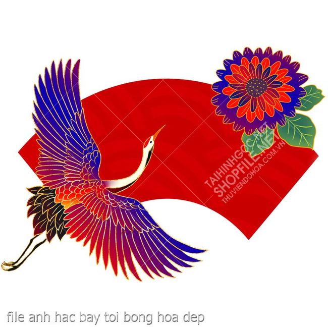 file anh hac bay toi bong hoa dep